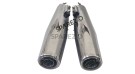 Royal Enfield Super Meteor 650 Powerage Polished Exhaust Silencer LH and RH Pair - SPAREZO